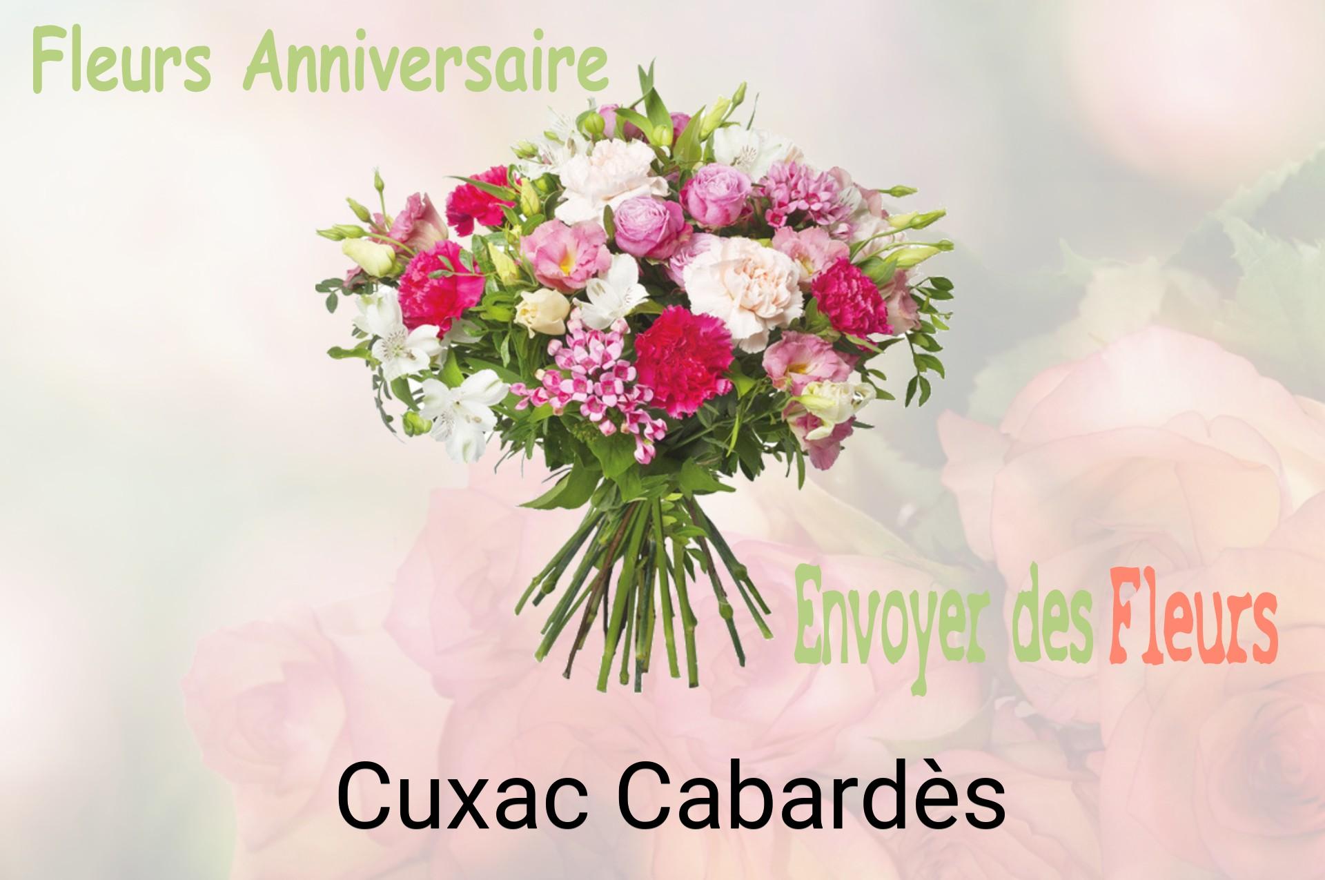 Bouquet de fleurs d’anniversaire livré à Cuxac-Cabardès