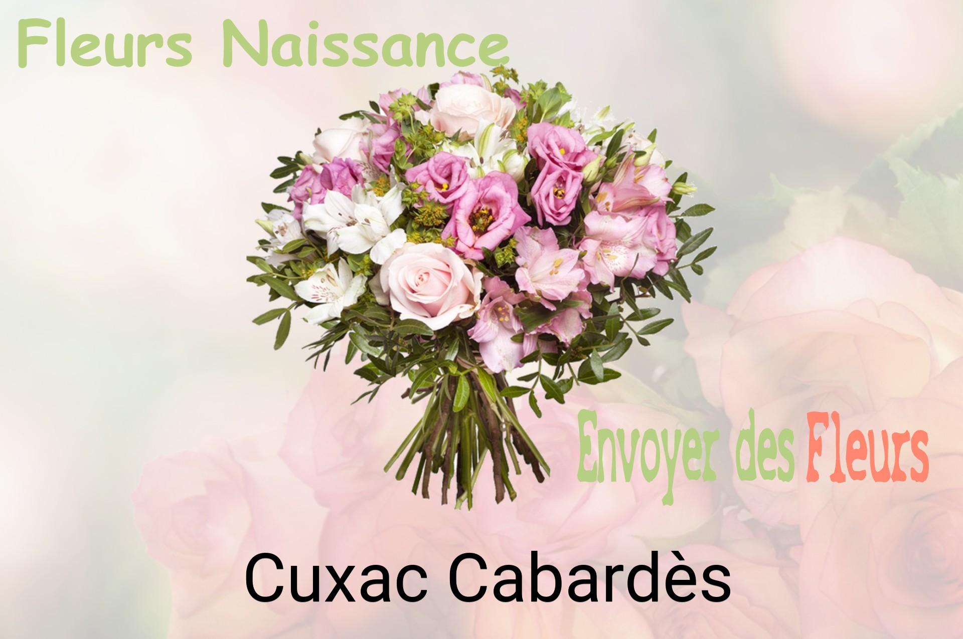Bouquet de fleurs de naissance livré à Cuxac-Cabardès
