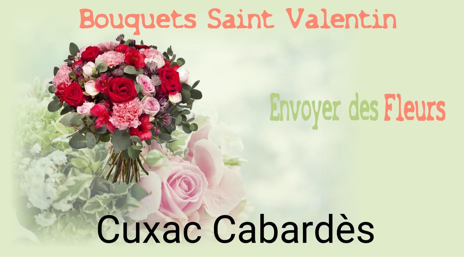 Roses de Saint-Valentin livrées à Cuxac-Cabardès